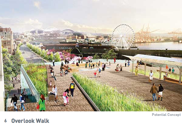 Waterfront Week Seattle Waterfront Concept Overlook Walk
