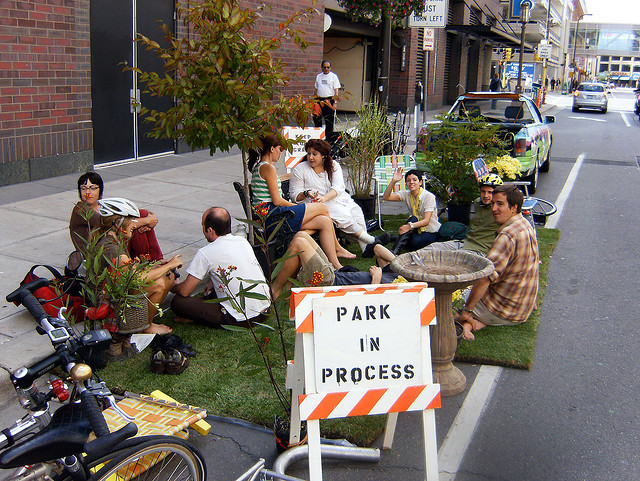 Join The Urbanist for PARK(ing) Day in Downtown Seattle