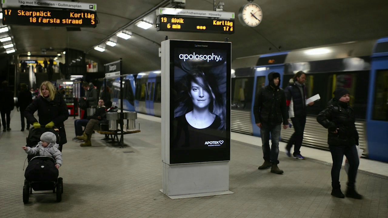 Sunday Video: Stockholm’s Clever Subway Ad