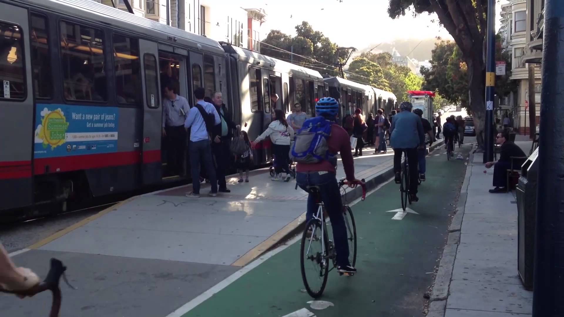 Sunday Video: Transit-Protected Bike Lanes