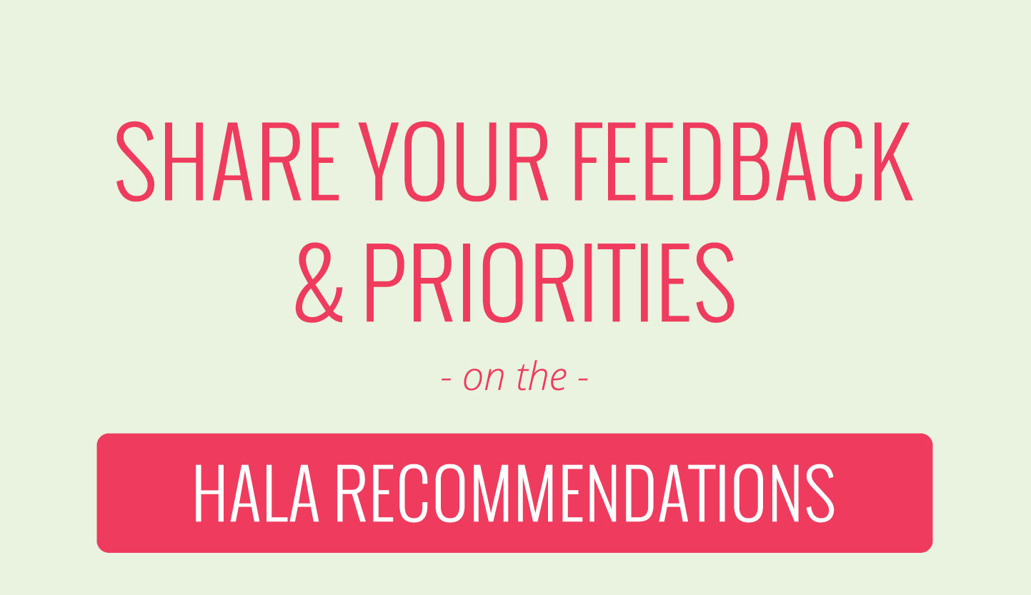 Call to Action: HALA Testimony