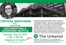 Reminder: Next Urbanist Meetup Is Tomorrow, May 9th