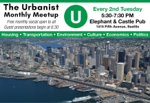 Next Urbanist Meetup is Tomorrow, September 12