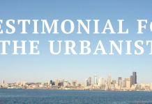 More Testimonials For The Urbanist
