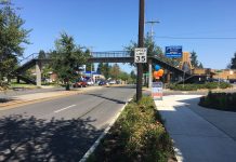Pedestrian Overpass on Holman Road to Stick Around