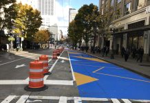 Downtown Seattle On-Street Parking Swapped for Pavement Park and Food Trucks