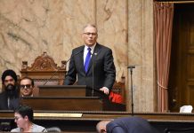 Inslee Releases 2020 Legislative Proposals on Homelessness, Transportation, and Climate Governor Jay Inslee (Courtesy of Governor's Office)