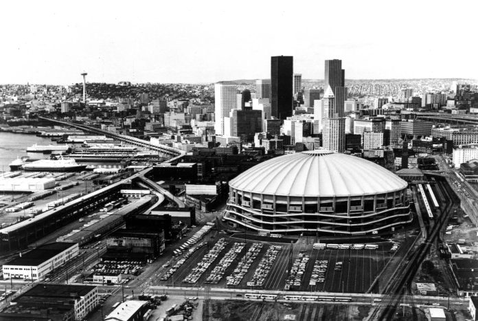 Kingdome-Skyline Seattle Municipal Archives
