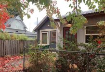 Seattle’s Backyard Cottage Plan Falls Short A cottage in a leafy backyard in the fall.