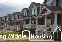 Embracing the Middle: Olympia’s Struggle for Housing Diversity Wages On The City of Olympia created this Missing Middle graphic which hints rowhouses are in their vision.