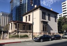 What We’re Reading: Cars Are Very Expensive, Basic Cities, and Toyota’s City Visions Historic Thomas Fallon House juxtaposed by new highrise San Jose.