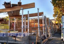 The Mayor’s Middle-Income Housing Recommendations Skirt the Edges of the Change We Need A construction project on Stone Way. (Photo by Doug Trumm)