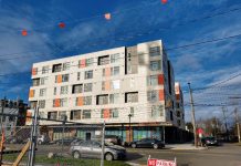 Seattleites Want Mid-Rise Social Housing Even More Than Sixplexes, Polls Shows The Liberty Bank Building brought 110 affordable homes to the Central District under the guidance of Africatown. (Photo by Doug Trumm)