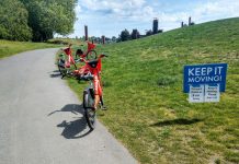 Uber Pulls the Plug on Jump Bikes After Buying Stake in Lime JUMP bikes became unrentable on Friday even there still littered about such as here at Gas Works. (Photo by author)