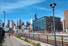 It’s Time for Mayor Durkan to Bring Stay Healthy Streets Downtown Elliott Bay Trail offers a all ages and abilities route along the Waterfront in SoDO but an Alaskan Way open street would connect it to the rest of Downtown. (Photo by Doug Trumm)