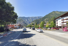 WSDOT Supporting Low-Stress Streets and Pop-Up Commerce on State Highways During Pandemic U.S. Route 2 in the heart of Leavenworth. (Google Maps)