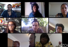 The Defund SPD Community Teach-In and the Layered Resistance to Change Sherae Lascelles, Robert, Patricia Allen, Serena Oduro, Debora Oliveira-Couch, and more shared the screen during the Community Teach In.