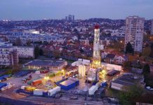 How Geothermal Energy Makes All Cities More Efficient Geothermal well completed in Paris suburban Cachen in 2017(Courtesy of Dalkia)