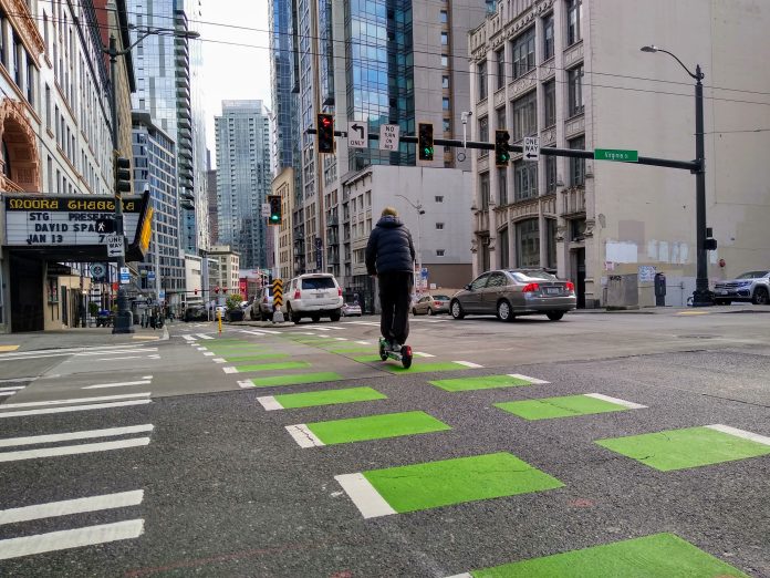 Bike and pedestrian PSRC