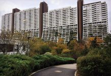 The Urbanist Podcast: An Ambitious New Plan to Create Social Housing in Seattle A photo of tower style housing with lots of plants