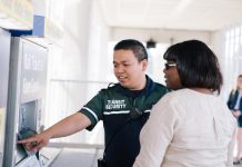Sound Transit Board Passes Fare Reform Easing Nonpayment Penalties The rider pictured is a middle-aged Black woman.