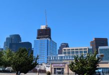 Rapid Buildup Fuels Downtown Bellevue Skyline Downtown Bellevue's skyline