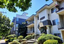 Last Chance to Comment on Seattle Comp Plan Scoping: Add Your Voice for Housing Abundance A three-story apartment building next to a three-story townhome complex on leafy California Avenue in West Seattle.