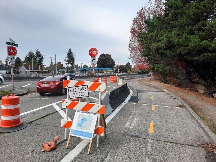 Green Lake Way Loop at Aurora Avenue 20221029