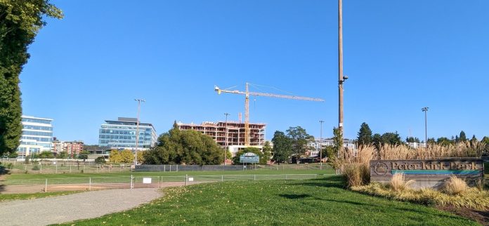 PXL_20220918_235129869 Peter Kirk Park with Kirkland Urban and construction in the background