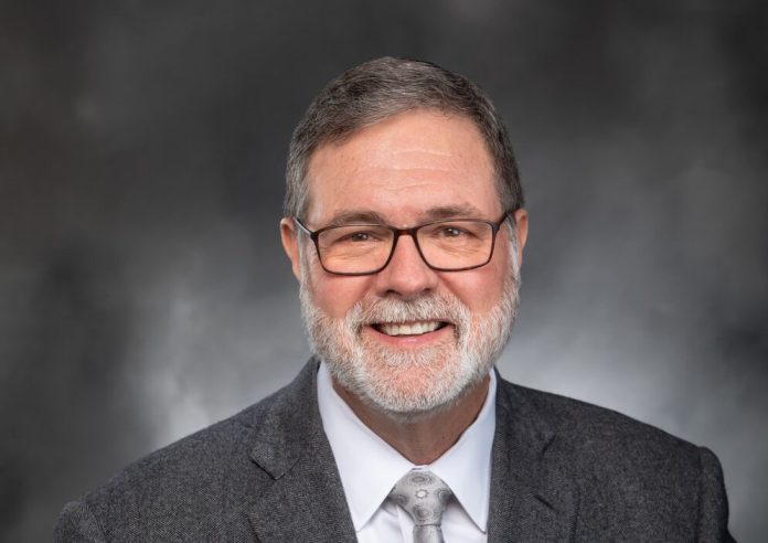 Lt. Governor Denny Heck A middle aged man with glasses and a grey beard.