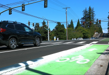 Everett Turns a Corner with Madison Street Bike Lanes