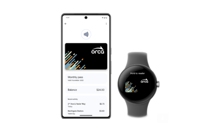 Google Wallet with ORCA