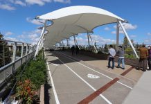 Transformative Pedestrian Bridge Opens at Redmond Technology Station