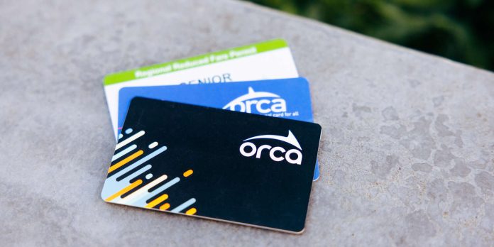 ORCA, fare, tap, tapping, ticket, October 14, 2022.