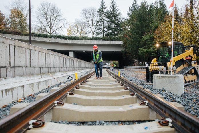 East Link tracks