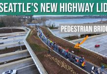 Sunday Video: Bike Tour of Montlake Lid and Pedestrian Bridge Grand Opening