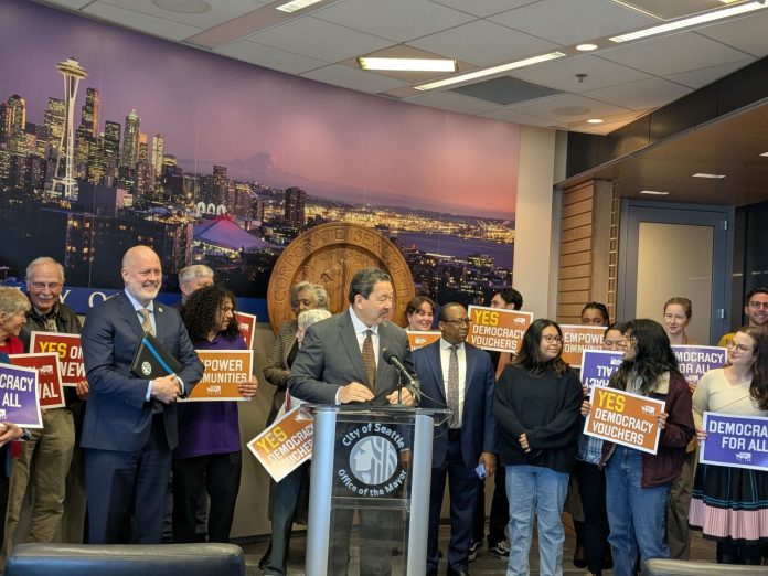 Harrell Announces Democracy Voucher Renewal - Sundberg 20250310